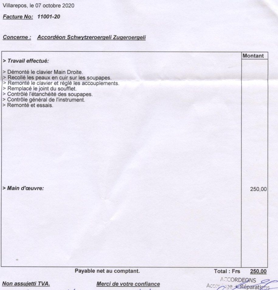 Musikinstrumente: Zuger Schwyzerörgeli – Gebraucht aus Ecublens VD von Jonasric 6