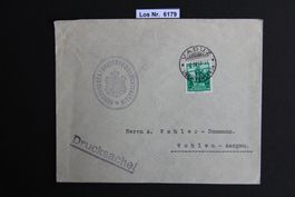 FL Brief sauber gestempelt 1937                     Los 6179