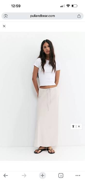 Gonne: Neu Satinrock pull&bear – Nuovo e nell'imballaggio originale da Bern venduto da men_cl8x