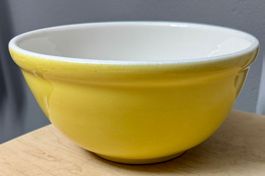 Alte Rössler Schüssel Teigschüssel Carona in gelb - 24 cm