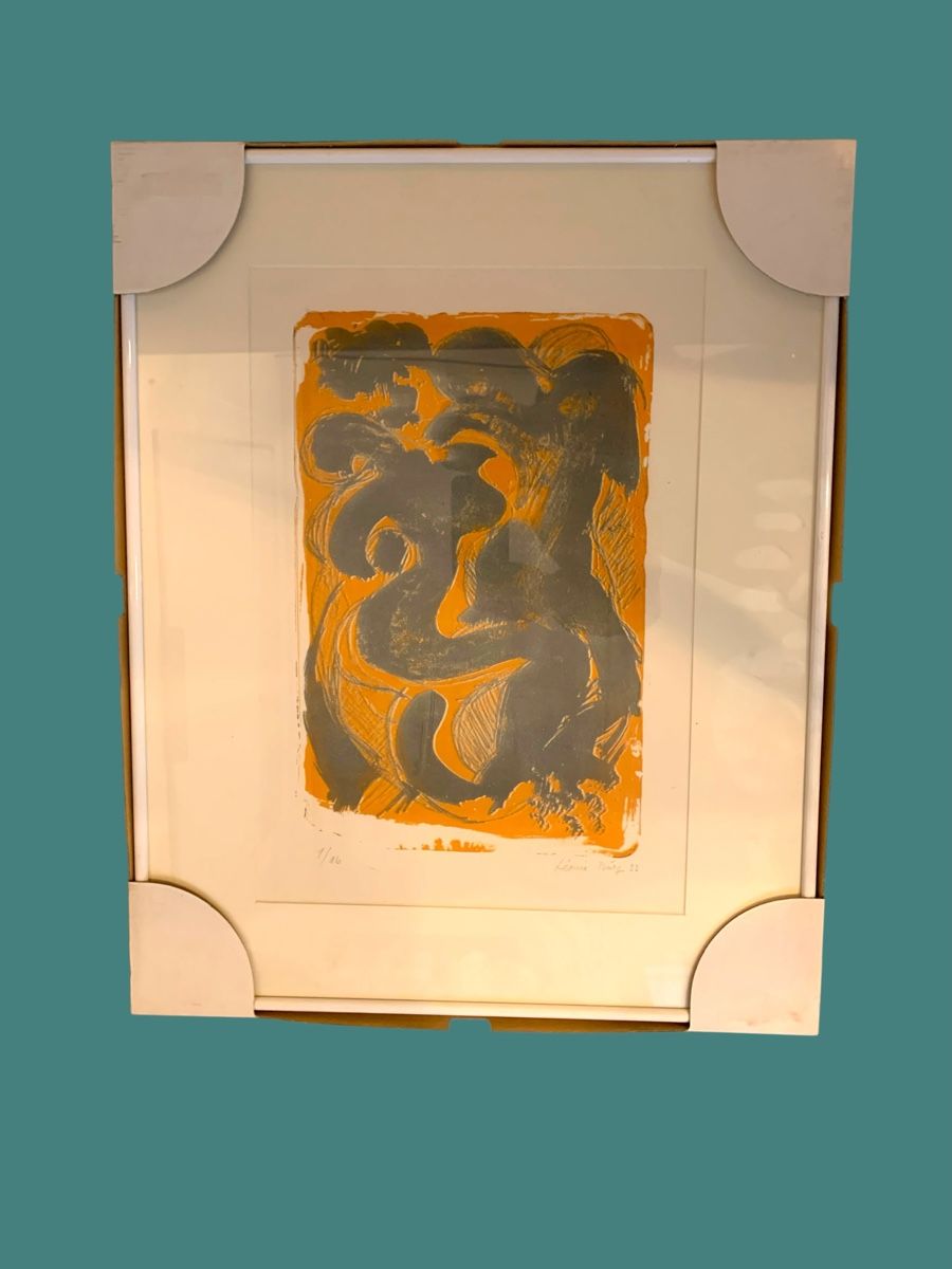 Grafica & Litografie: Linodruck, handsigniert, 1/16 – Nuovo (secondo la descrizione) da Frenkendorf venduto da Creator95