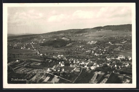 Cartoline postali: Nussbaumen /AG, Teilansicht mit Strassen – Usato da Berlin venduto da bartko-reher