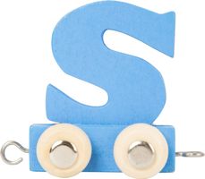 Buchstabenzug Wagen " S " bunt