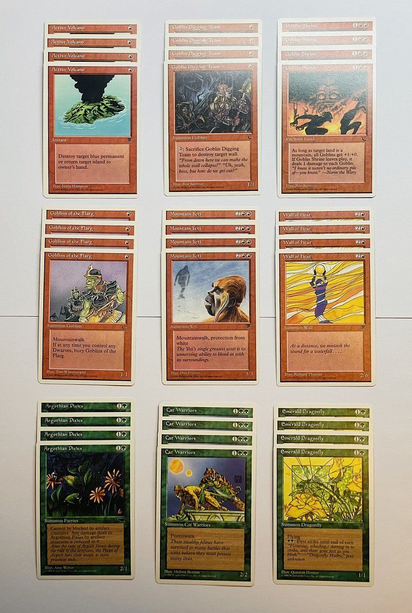 Magic The Gathering Carte collezionabili: Magic The Gathering Common Sammlung Chronicles 168 Stück – Usato da Duggingen venduto da nad_6yzh 4