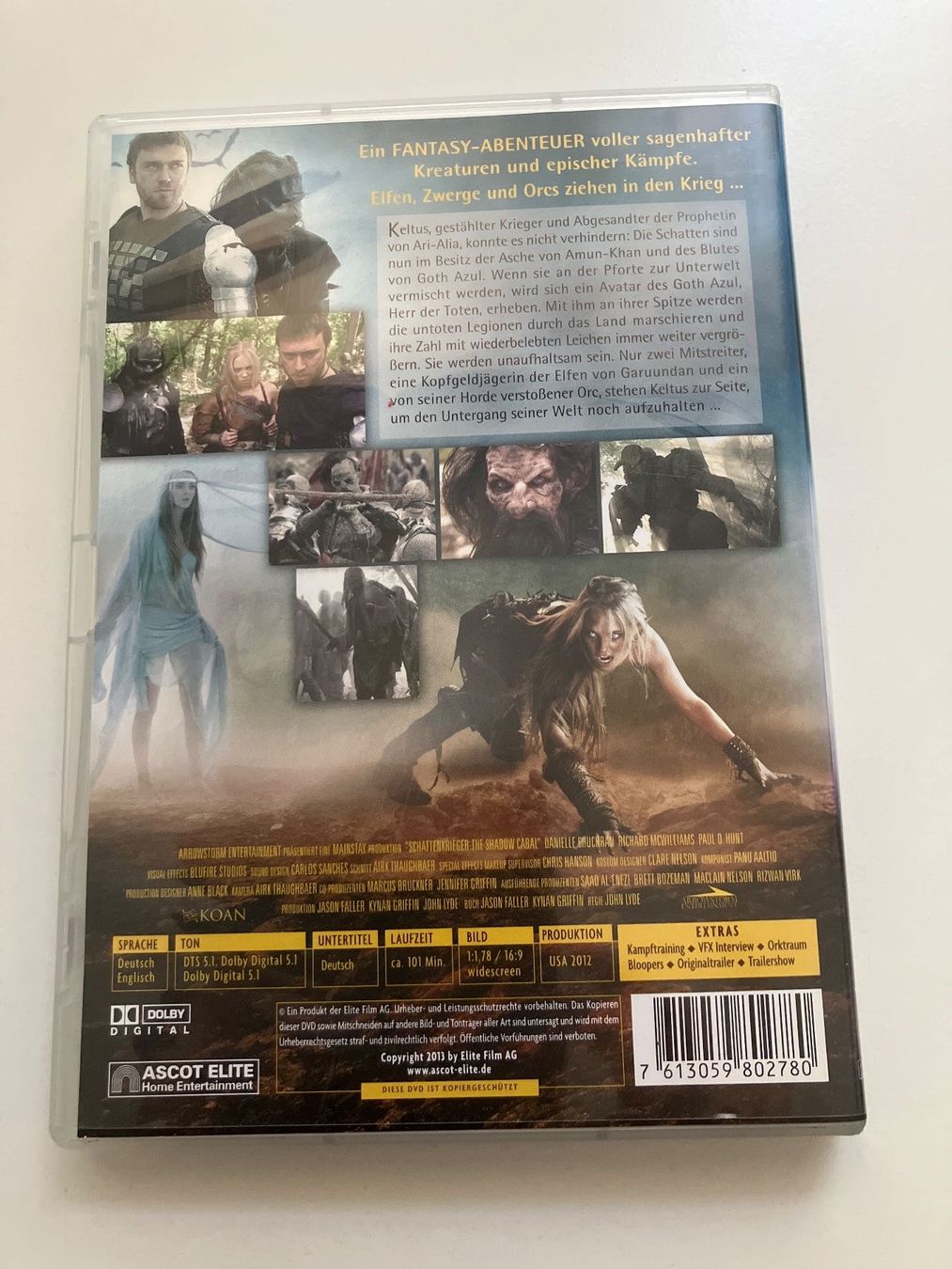 Tutti i DVDs: Schattenkrieger (DVD) Chuchran, McWilliams – Usato da Arbon venduto da HelFer01 1