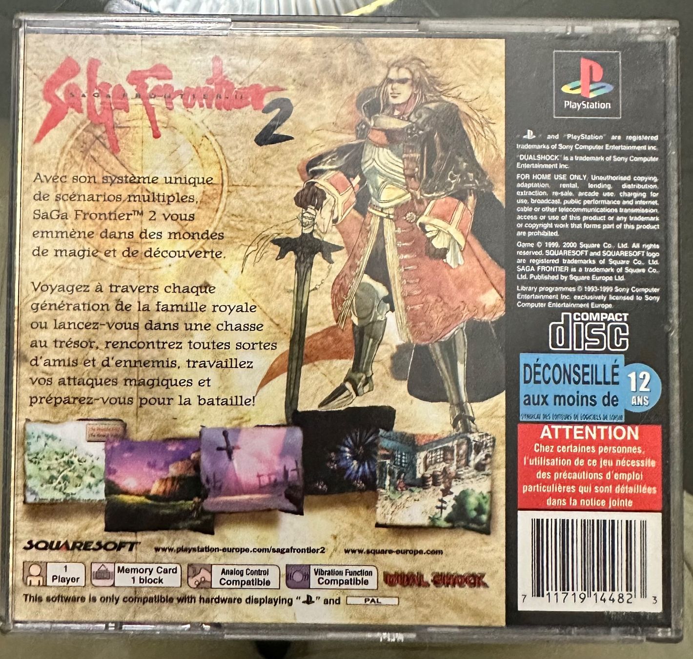 Giochi: Saga Frontier 2 PS1 – Usato da Payerne venduto da gil_92mn 1