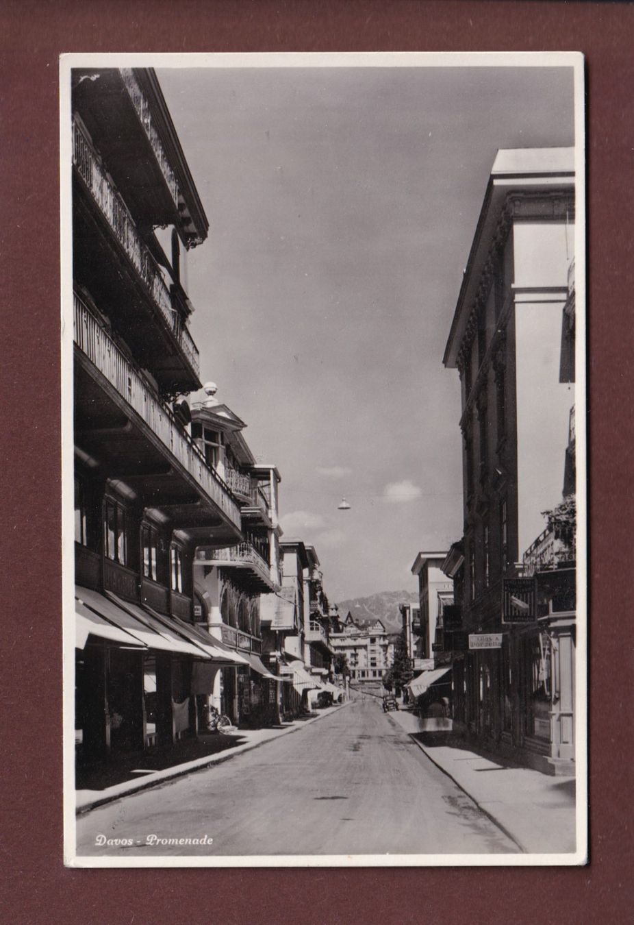 Cartes postales: DAVOS - Promenade – D'occasion à Pully par nicecards