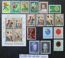 FL 1970 Jahr postfrisch zu 10% Katalog!!