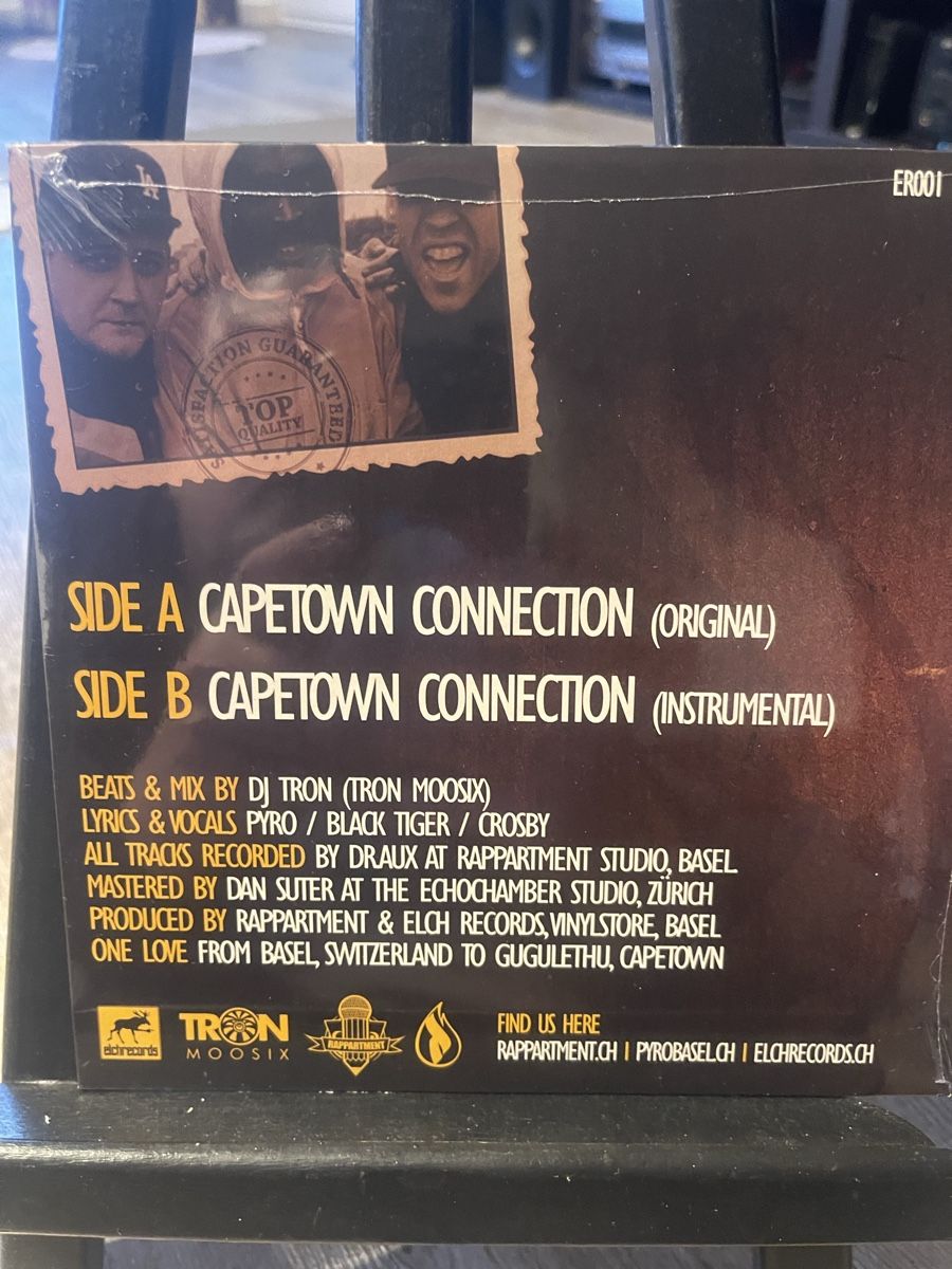 Vinyles: Pyro feat Black Tiger & Crosby / Capetown – Neuf avec emballage d'origine à Dagmersellen par stonefinger 1