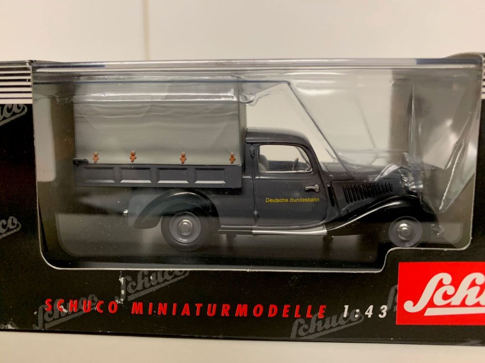Schuco 1/43 - Mercedes 170V Pick Up Plateau Bâché