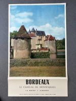 Original Vintage Poster - Le Chateu de Montesquieue