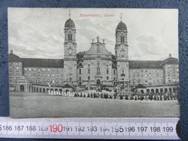 EINSIEDELN 1910 KLOSTER PROZESSION-UMZUG SZ AK