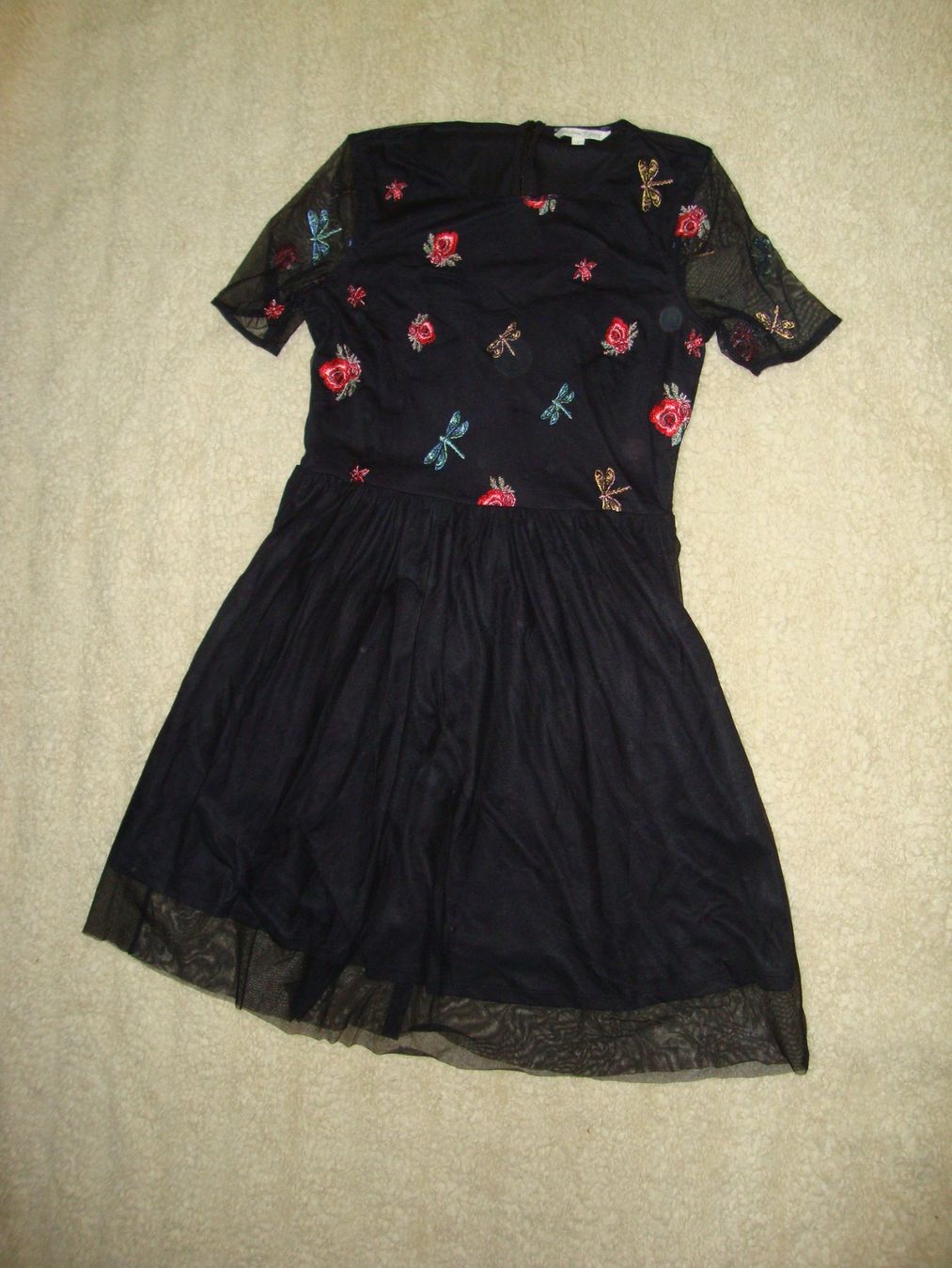 Tom Tailor Vestiti: Tom Tailor Kleid mit Stickerei Gr.S – Usato da Laufen venduto da ereli 1