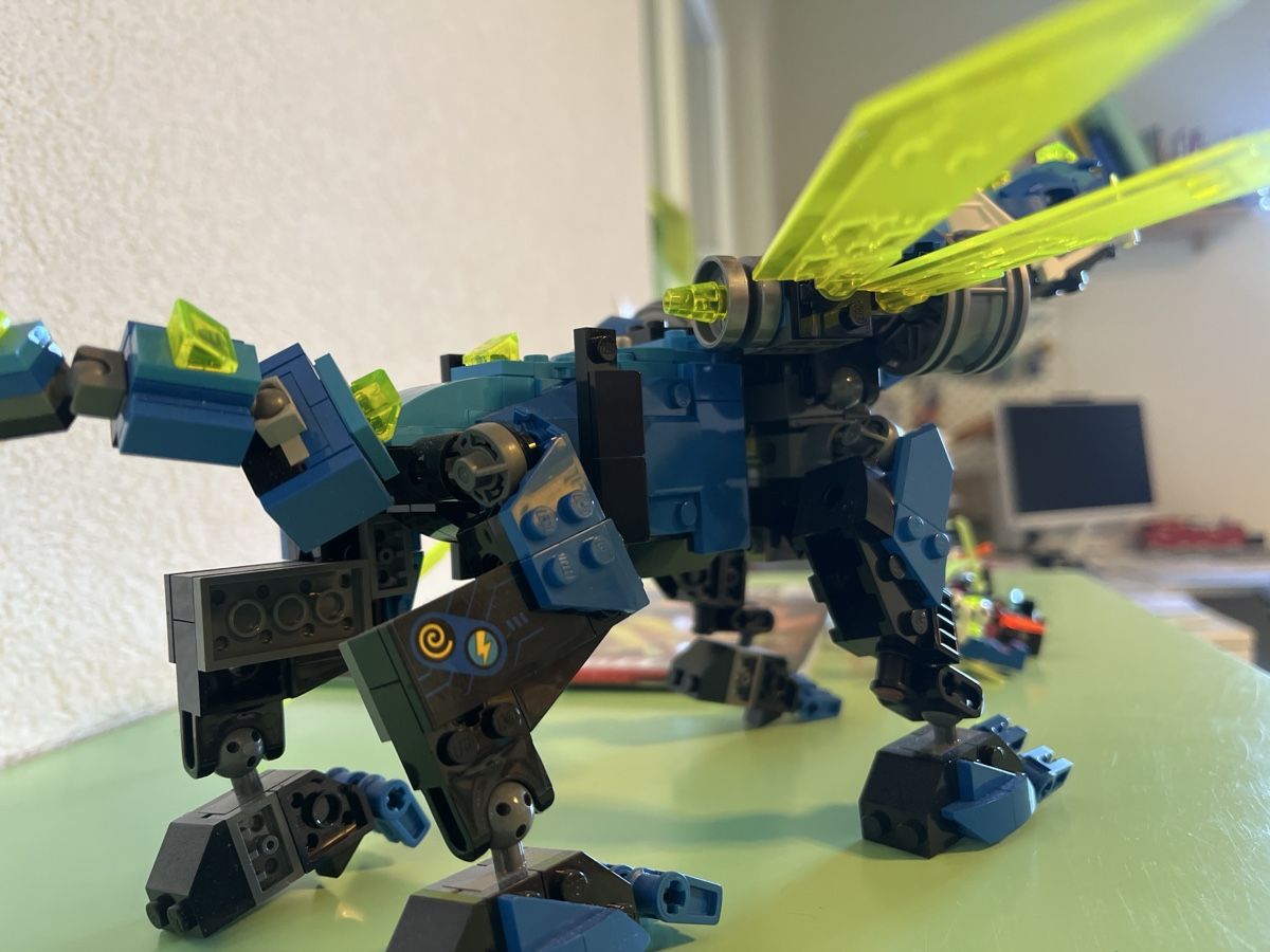 Lego Kit di costruzioni: LEGO Ninjago 71711 dragon bleu utilisé – Usato da Alle venduto da satellite-1608 7