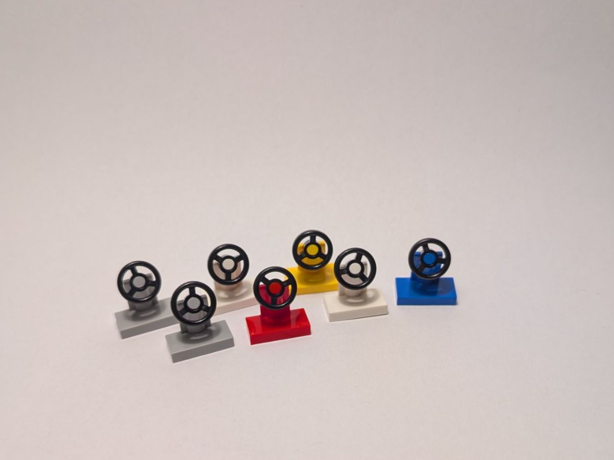Lego Giocattoli: LEGO 7 Lenkräder – Usato da Uster venduto da FabioR