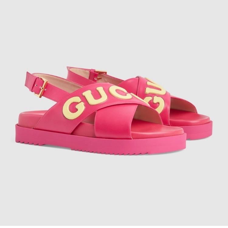 Gucci Scarpe da donna: Gucci sandals pink NEU Gr.37.5 oder Gr.39 – Nuovo e nell'imballaggio originale da Zürich venduto da EMMA0111 6