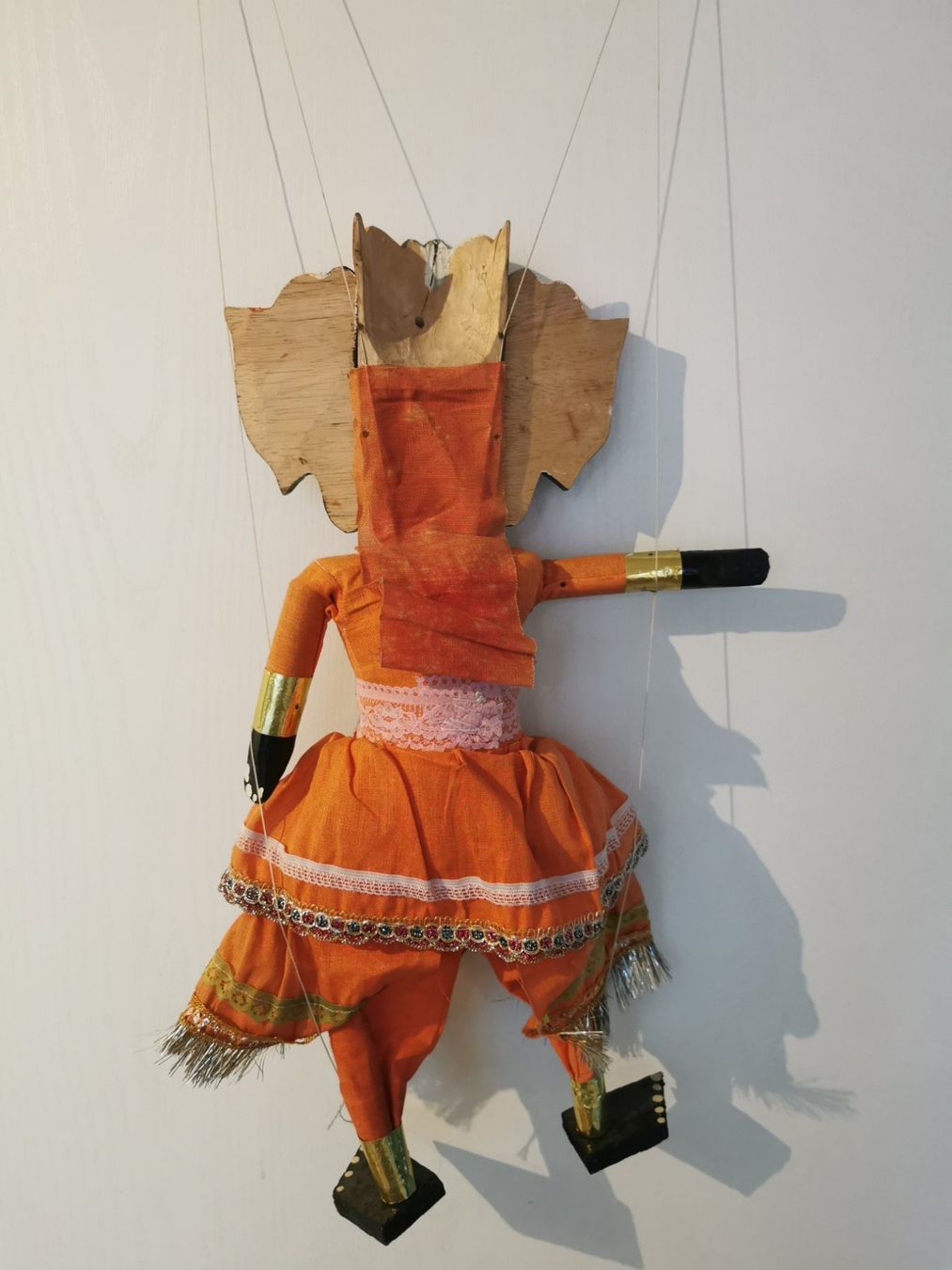 Bambole: Marionettenpuppe aus Sri Lanka – Usato da Gockhausen venduto da Porcini56 2
