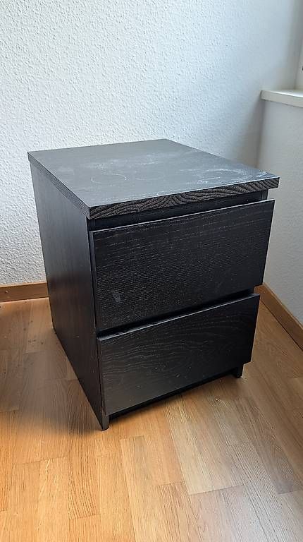 Comodini: IKEA MALM Kommode / Nachttisch – Usato da Riehen venduto da jan_mz8d