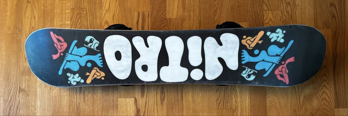 Boards: Nitro Ripper Snowboard inkl. Bindung – D'occasion à Zürich par bamofa 1
