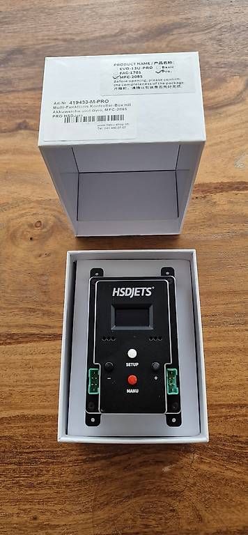 Modellismo RC: HSD 2085 flight Controller, Akkuweiche mit Gyro – Nuovo (secondo la descrizione) da Klingnau venduto da Kiwa 1