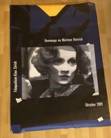 Hommage Marlene Dietrich Filmpodium Filmposter, Zürich 1991!