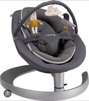 nuna Babywippe leaf graphit mit Spielbogen