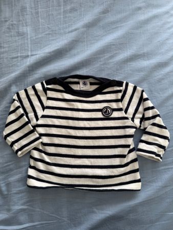 Petit Bateau Ikone Pullover für Baby 6 monaten 68