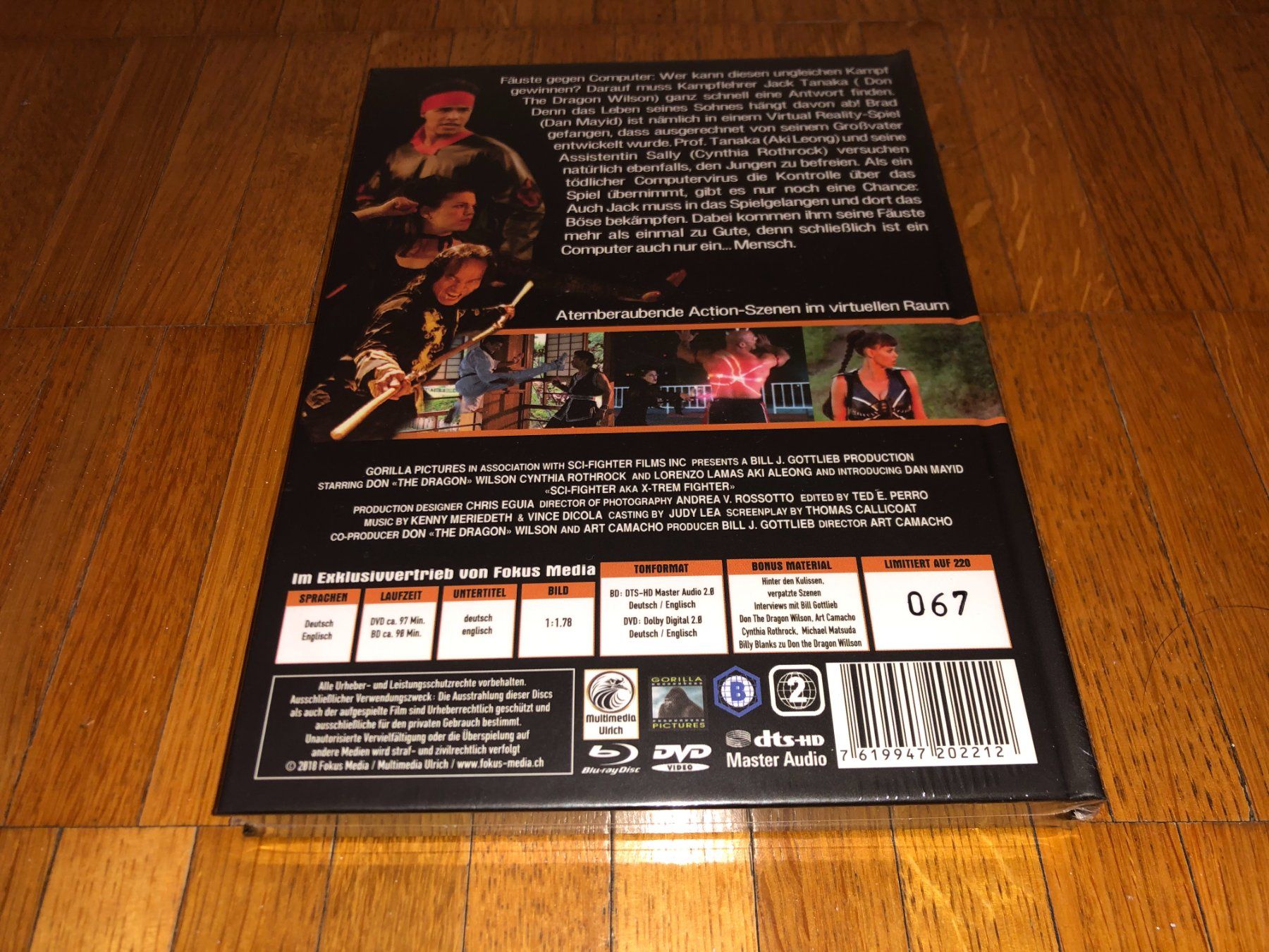 Tous les DVDs: Sci-Fighter - MEDIABOOK - A - UNCUT – Neuf avec emballage d'origine à Basel par havsok 1