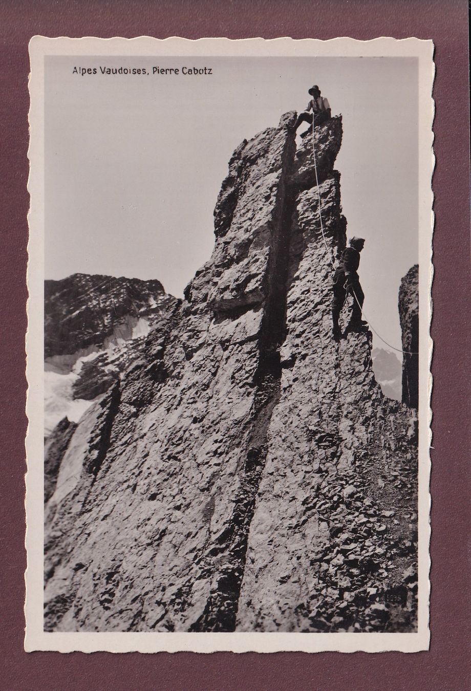 Cartoline postali: Alpes vaudoises - PIERRE CABOTZ – Usato da Pully venduto da nicecards