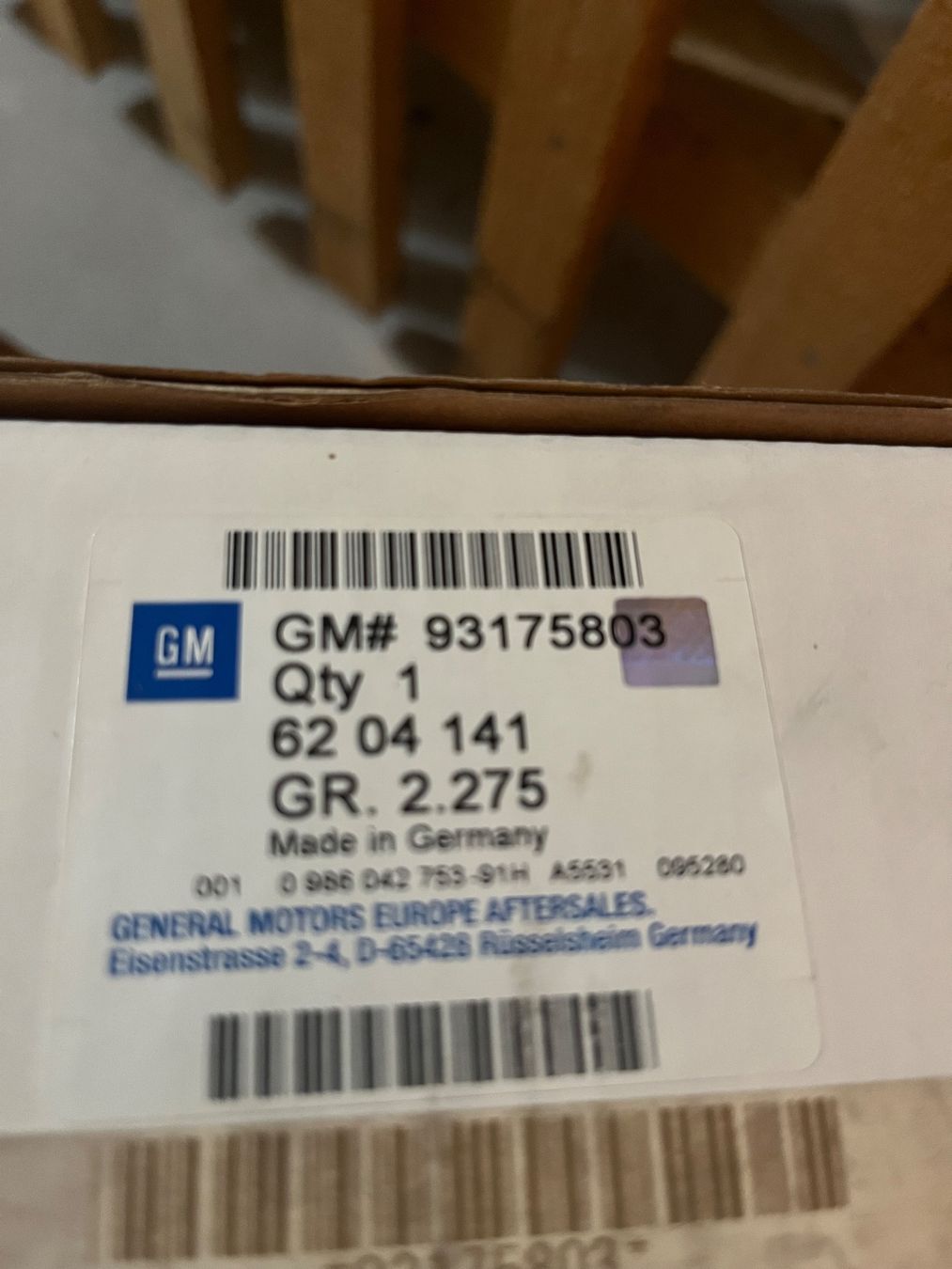 Opel Tutti pezzi di ricambio auto: Neu Original Opel Teile – Usato da Bad Zurzach venduto da BurimI05 3