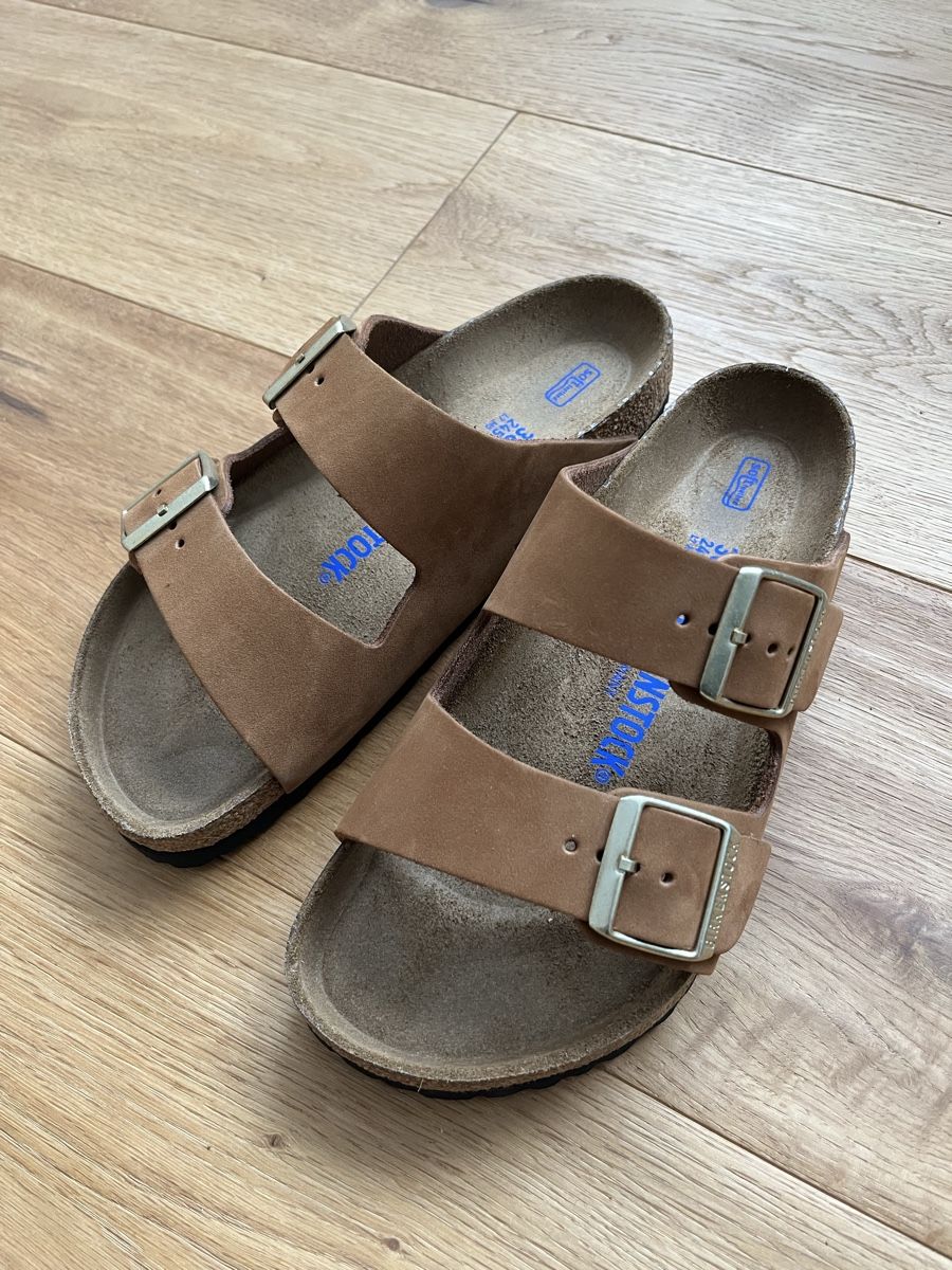 Birkenstock Scarpe da donna: Birkenstock Arizona regular Farbe mink – Nuovo e nell'imballaggio originale da Alpnachstad venduto da Bellavista86