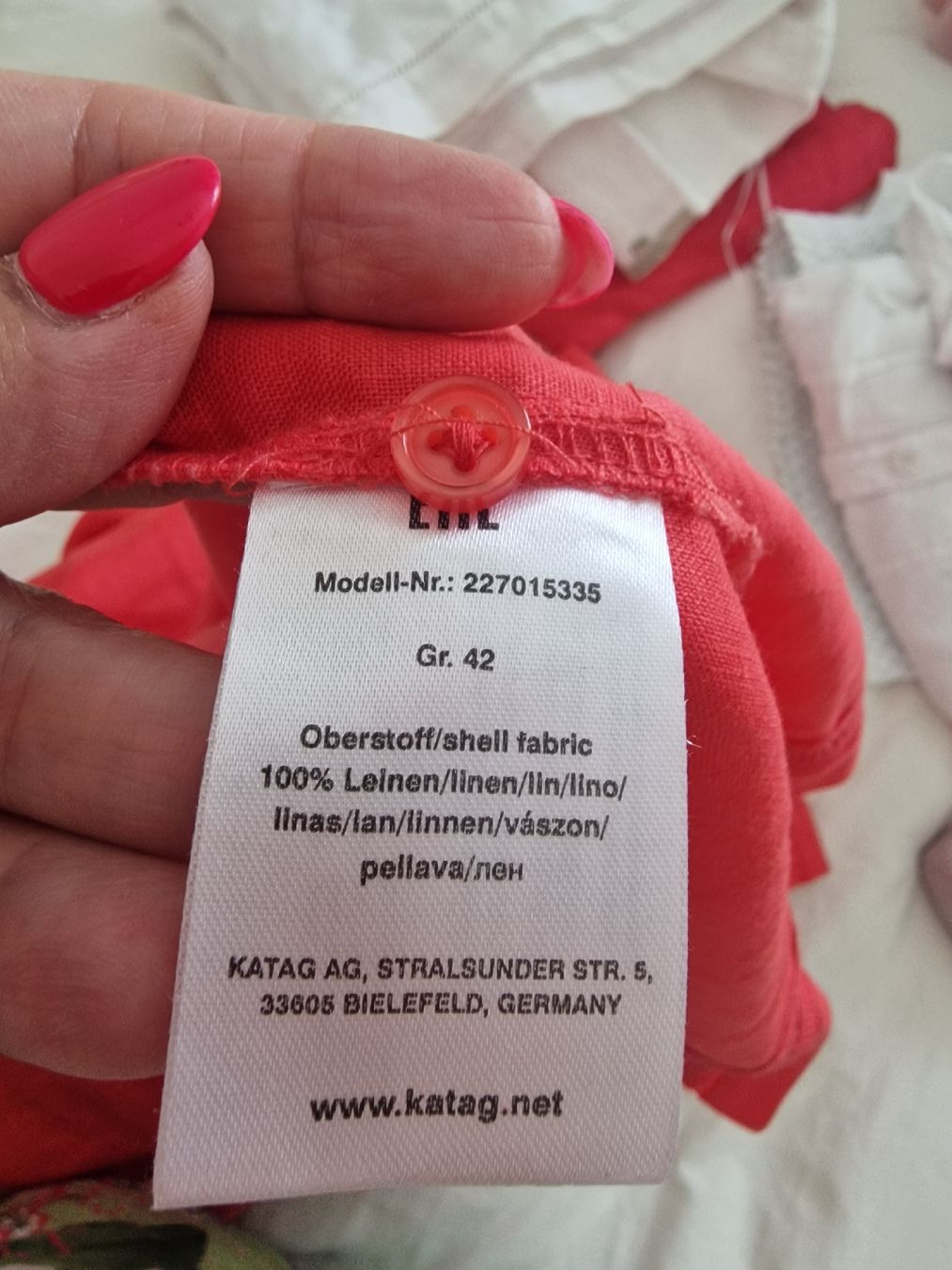 Robes: Leinen Kleid Clarina gr. 42 neue – Neuf (Voir description) à Oberglatt ZH par Alischa1 7