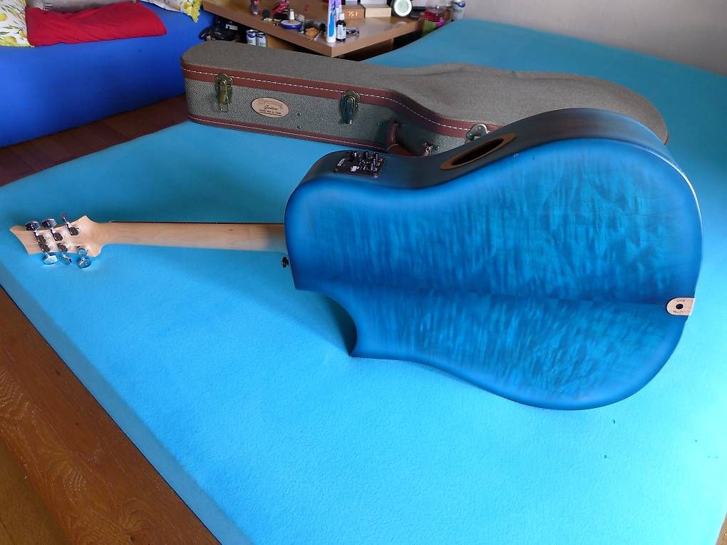 Musikinstrumente: RIVERSONG Ocean Blue akustische Gitarre – Gebraucht aus Bern von urs_x8c8 3