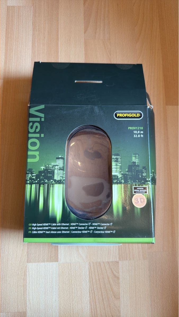 Profigold Cavi: Profigold Vision HDMI Kabel PROV1210 10m – Nuovo (secondo la descrizione) da Hauptwil venduto da Tifosi92