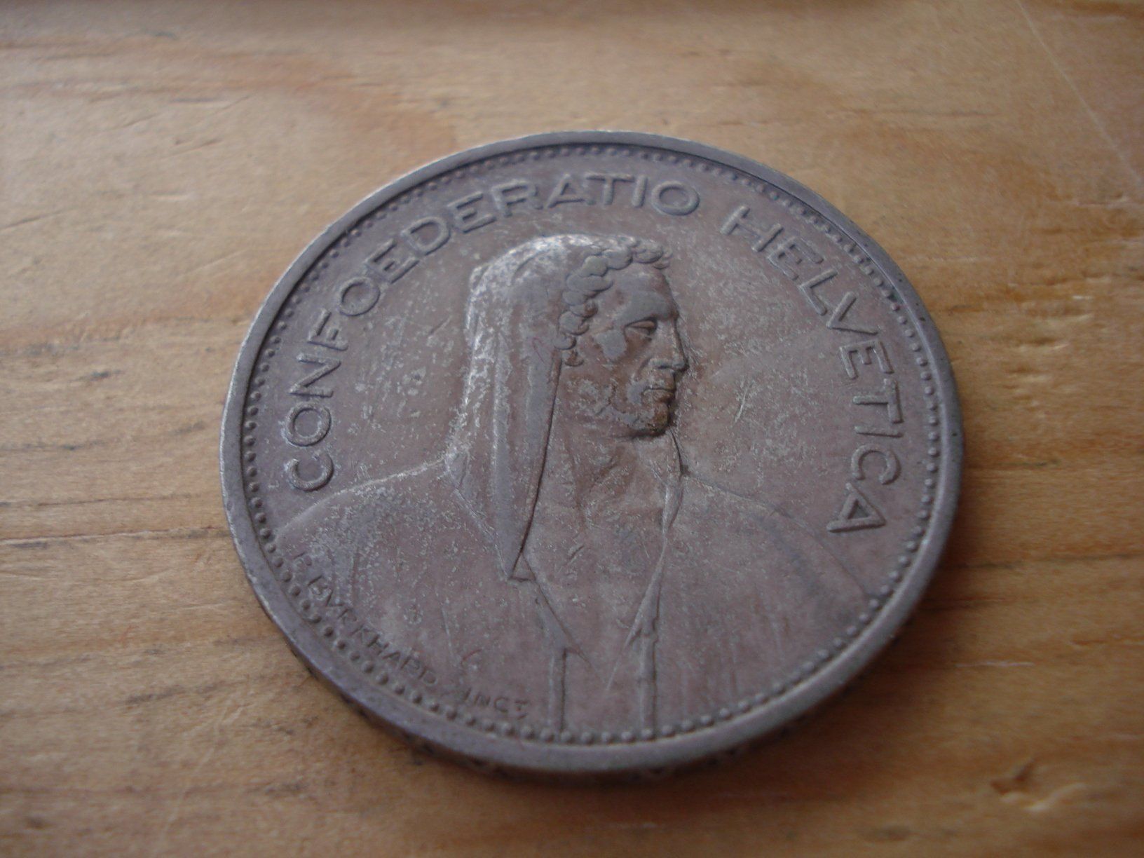 Alle Münzen: (D2) 5 Franken 1931 – Gebraucht aus Erlach von Net-Coins 1