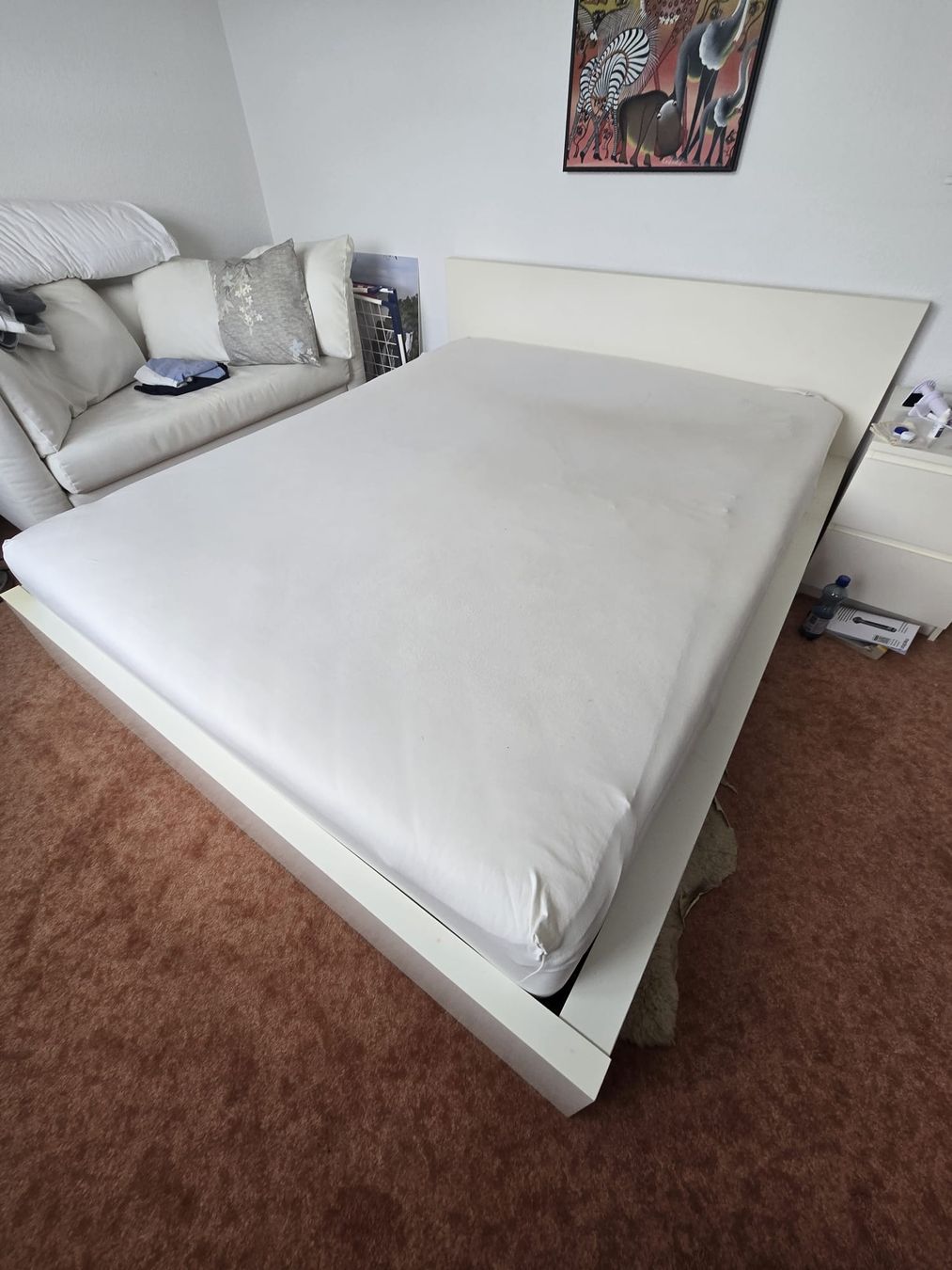Ikea Betten: IKEA MALM  Bettgestell 160x200cm – Gebraucht aus Neftenbach von robe11 1