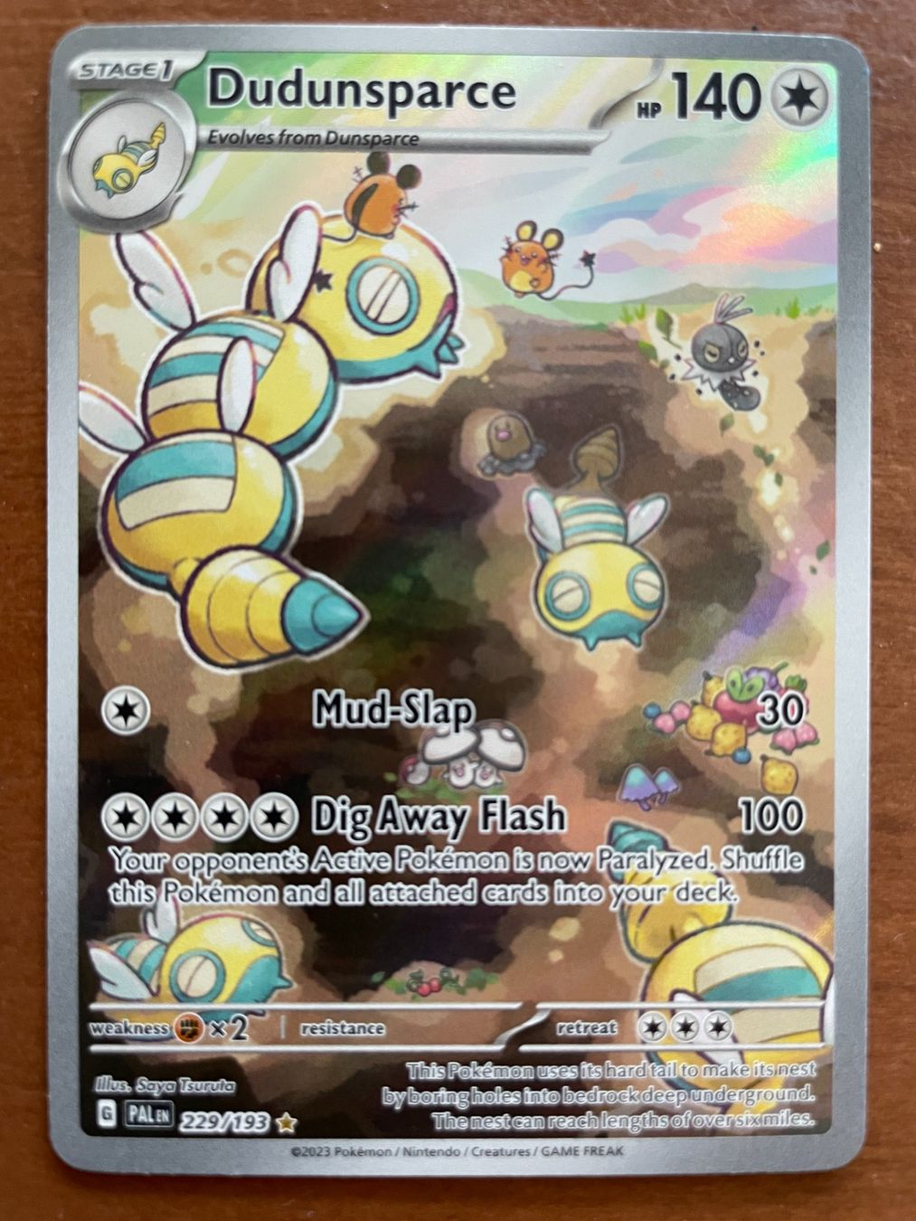 Pokémon Sammelbilder & Trading cards: Pokemon Dudunsparce (Versand gratis) – Neu (gemäss Beschreibung) aus Chur von Angerson