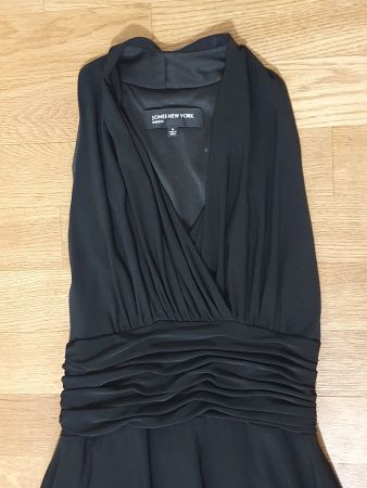Sehr schönes elegantes Abendkleid, schwarz, ca. Gr. 36