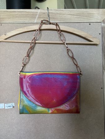 Sac a main vintage a reflets changeants