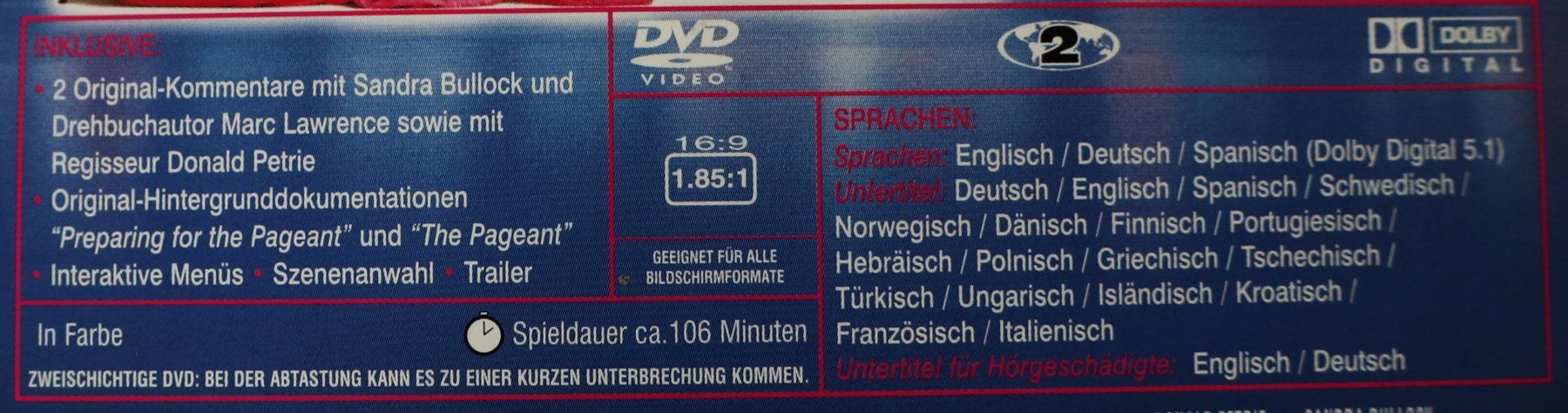 Tutti i DVDs: MISS UNDERCOVER – Usato da Riedikon venduto da gra_r5w8 2