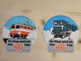 Aufkleber, Abziehbild, Sticker,  HAG, Ae 4/7, Re 4/4 Sbb