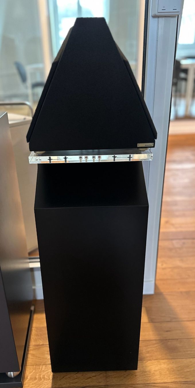 Lautsprecher: 3-Wege-Stereo-System Duetto Concerto black – Gebraucht aus Büron von hbtec