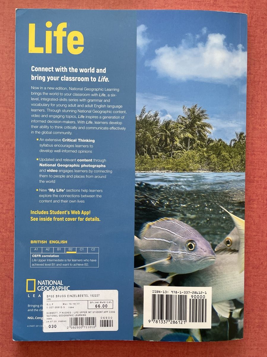 Libri: Life, Upper Intermediate, Student's Book, Second Edition – Usato da Kirchdorf AG venduto da sar_p9b7 1