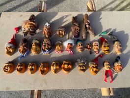 schöne Krienser Holzmasken