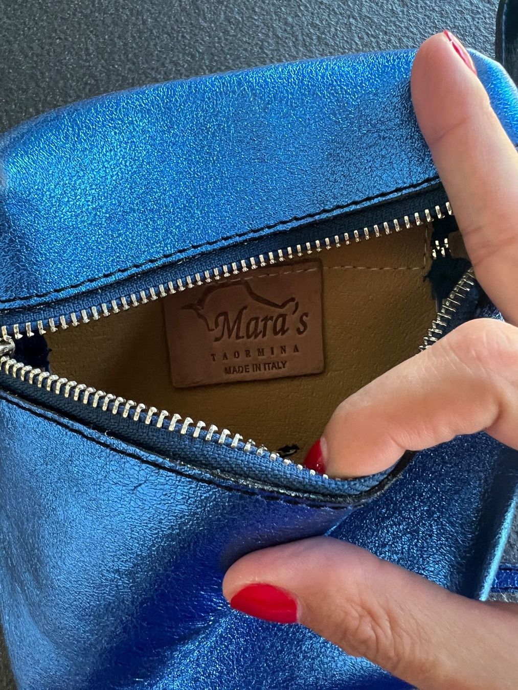 Borse da donna: Mara’s Taormina Leather handbag – Usato da Cama venduto da UnleashdByAna 7