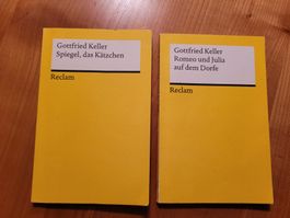 Gottfried Keller Reclam Set