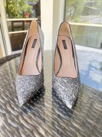 Elegante Glitzer-Pumps, Gr. 40, für festliche Anlässe ✨