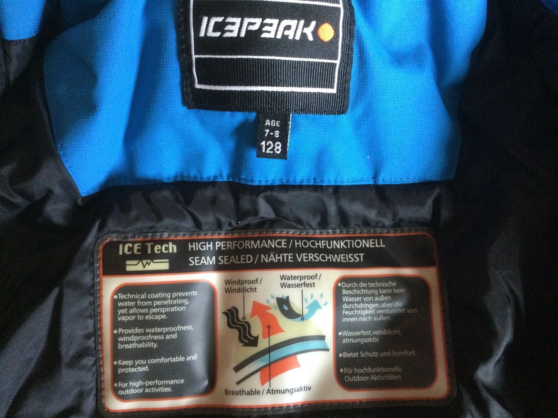 Icepeak Lotti & Set di vestiti: Skijacke, Skipulli, Gr. 128 – Usato da Altdorf UR venduto da midori05 8