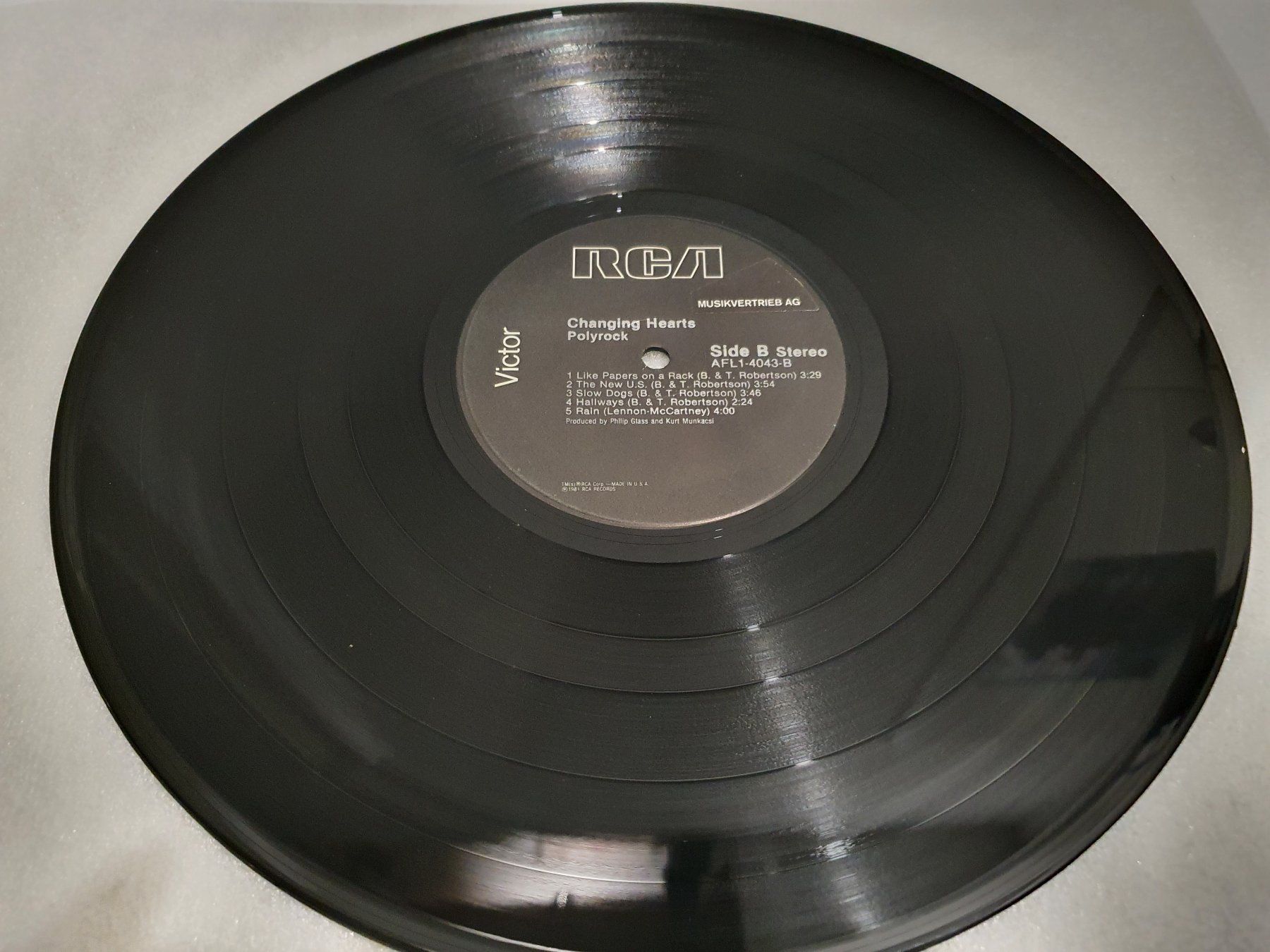 Vinyles: Polyrock – Changing Hearts – D'occasion à Uster par Vinyl-Leidenschaft 4