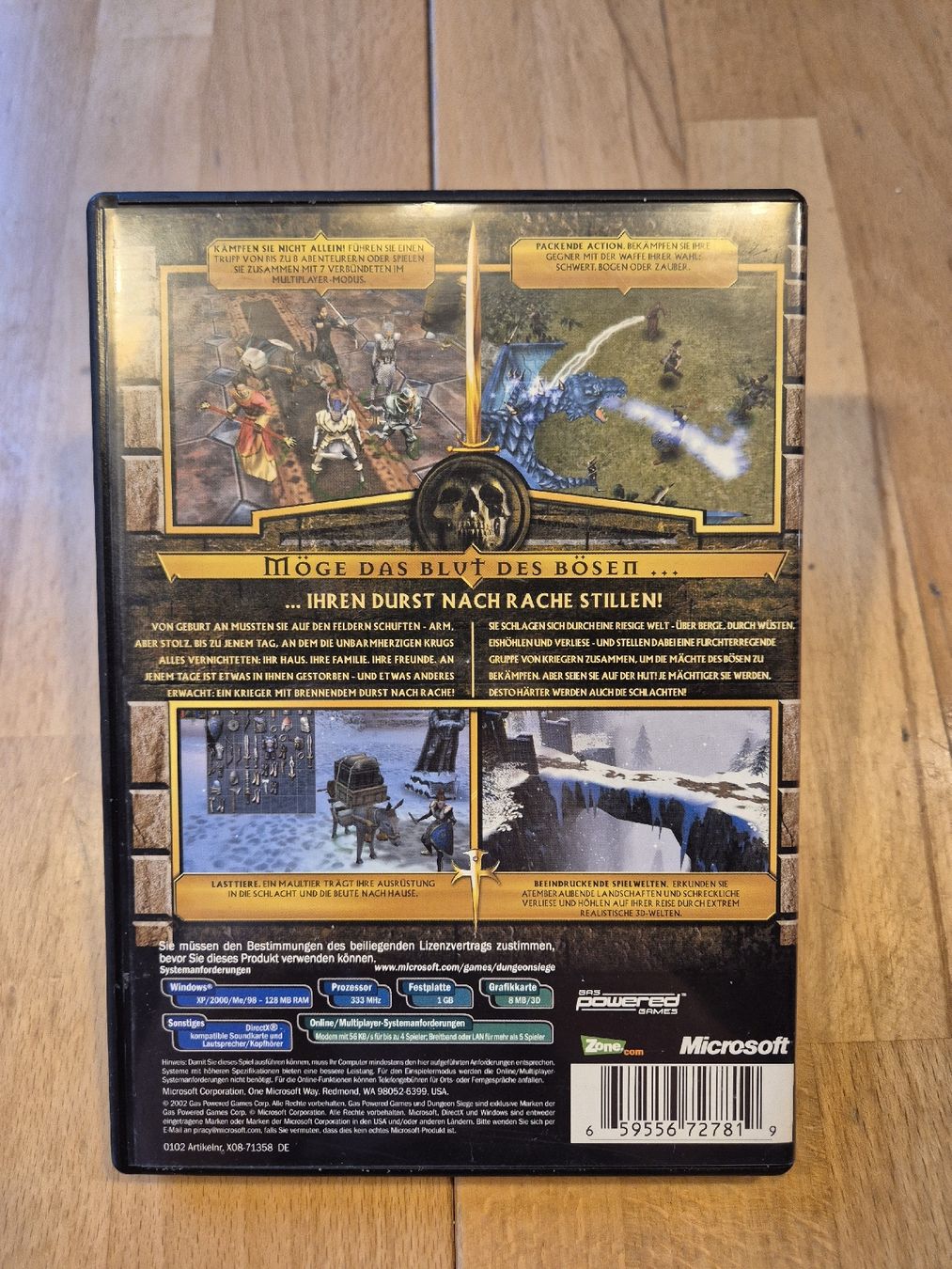 Microsoft Spiele: Dungeon Siege PC Game - Rollenspiel – Gebraucht aus Ettiswil von beekeper13 1